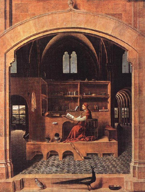 St Jerome in his Study, Antonello da Messina